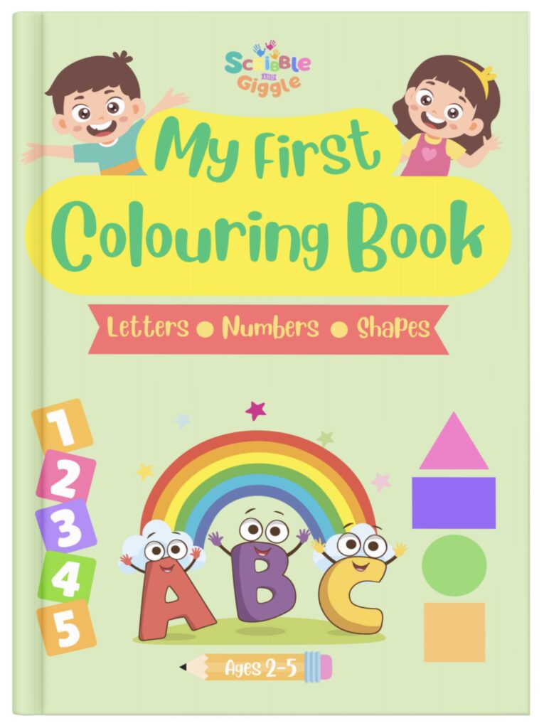 Front cover of My First Colouring Book