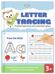 Front cover of Letter Tracing Activity Book