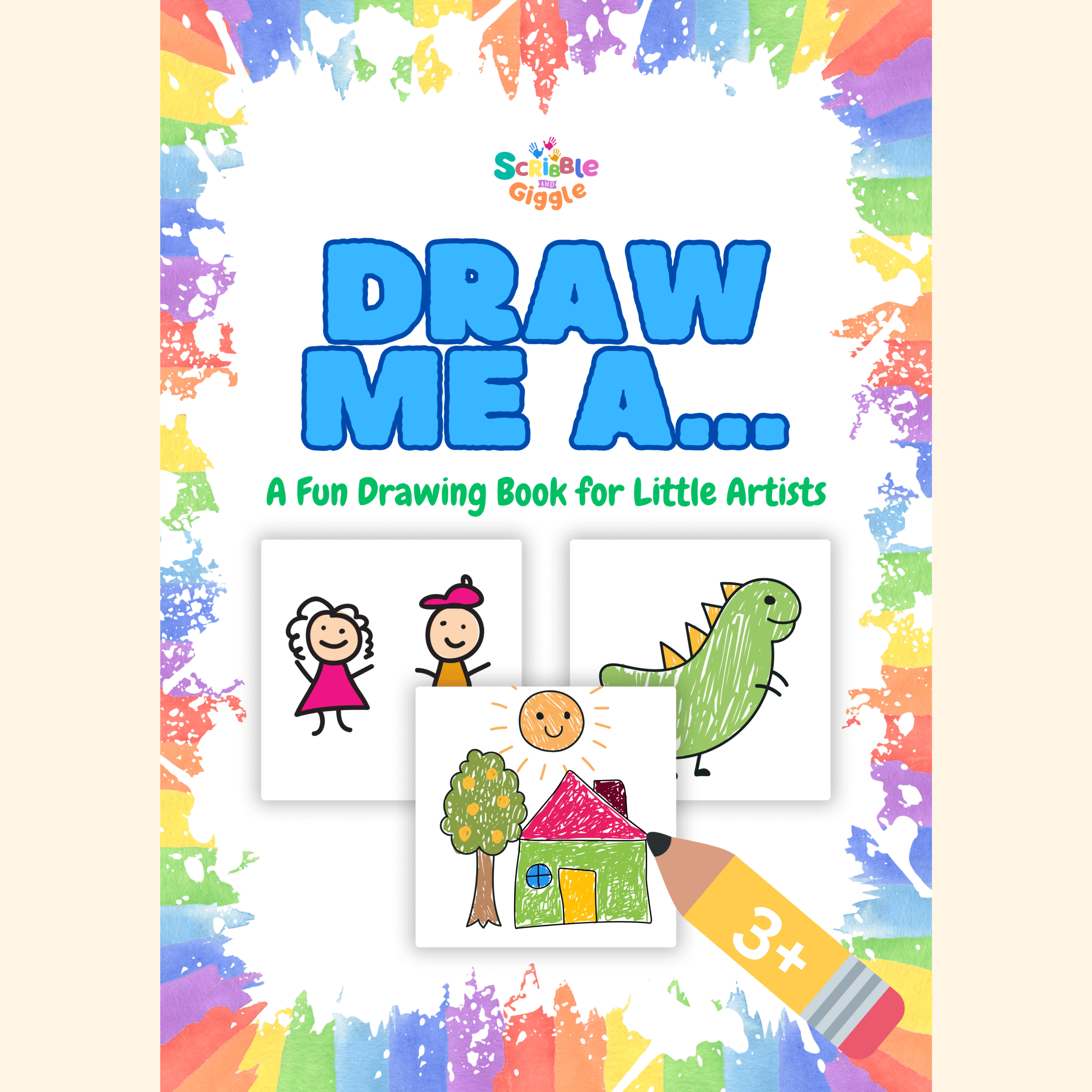 Draw Me A… Activity Book front cover