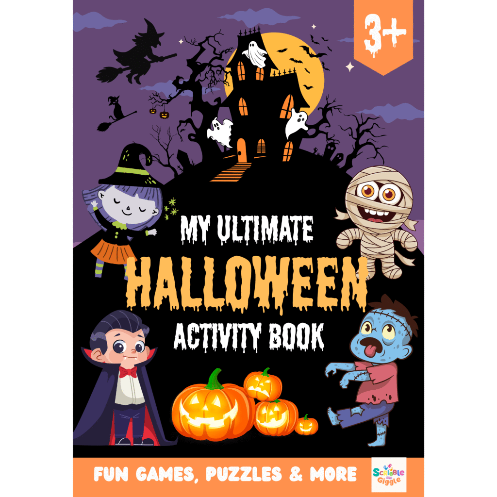 My Ultimate Halloween Activity Book front cover - Seasonal edition