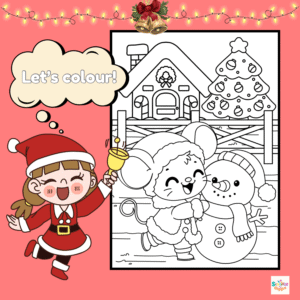 50 Fun Christmas Colouring Pages for Kids