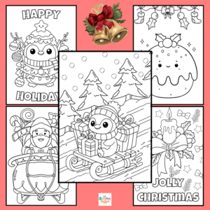 50 Fun Christmas Colouring Pages for Kids